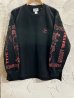 画像1: GYMMASTER/HITCH HIKE SWEAT BIG T  BLACK (1)