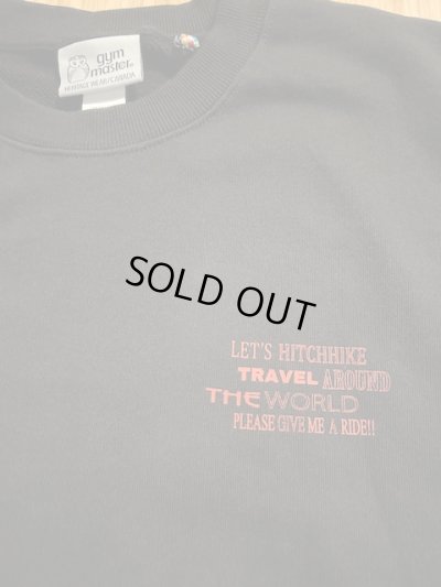 画像4: GYMMASTER/HITCH HIKE SWEAT BIG T  BLACK