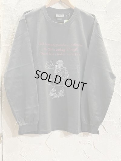 画像1: GYMMASTER/PIGMENT CALLING LS T  CHARCOAL