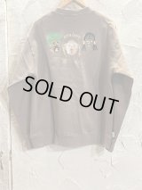 GYMMASTER/ONE LOVE EMBROIDERY SWEAT  COCOA BROWN