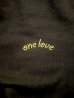 画像4: GYMMASTER/ONE LOVE EMBROIDERY SWEAT  BLACK (4)