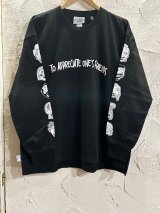 GYMMASTER/FRIENDS BIG LS T  BLACK