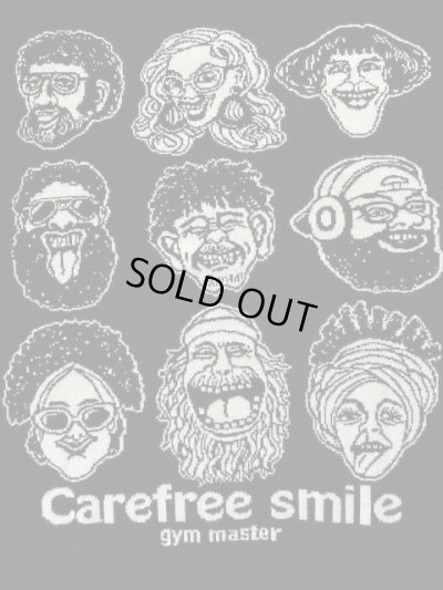 画像3: GYMMASTER/JACQUARD KNIT SMILE CREWNECK  BLACK