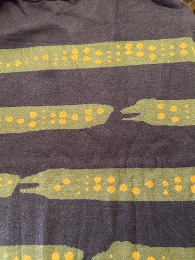 画像4: (再入荷) GYMMASTER/JACQUARD KNIT UTU BORDER  CHARCOAL