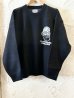 画像2: GYMMASTER/JACQUARD KNIT SMILE CREWNECK  BLACK (2)