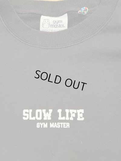 画像4: GYMMASTER/SLOW LIFE SWEAT  BLACK