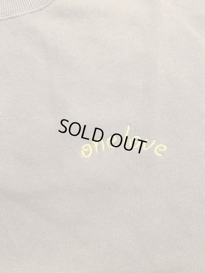 画像4: GYMMASTER/ONE LOVE EMBROIDERY SWEAT  COCOA BROWN