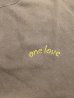 画像4: GYMMASTER/ONE LOVE EMBROIDERY SWEAT  COCOA BROWN (4)