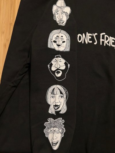 画像4: GYMMASTER/FRIENDS BIG LS T  BLACK