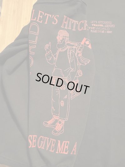 画像3: GYMMASTER/HITCH HIKE SWEAT BIG T  BLACK