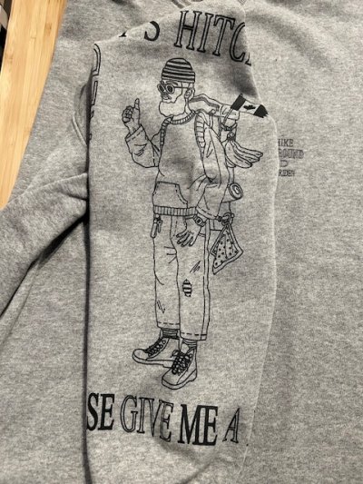 画像3: GYMMASTER/HITCH HIKE SWEAT BIG T  M.GRAY