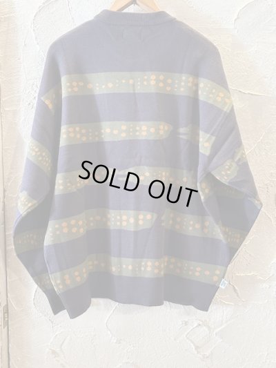 画像2: (再入荷) GYMMASTER/JACQUARD KNIT UTU BORDER  CHARCOAL