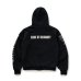 画像2: (店頭在庫分) RATS/BOA HOODIE  BLACK (2)