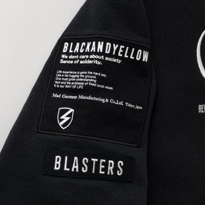 画像7: (店頭在庫分) RATS/BOA HOODIE  BLACK