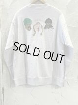 GYMMASTER/ONE LOVE EMBROIDERY SWEAT  ASH GRAY