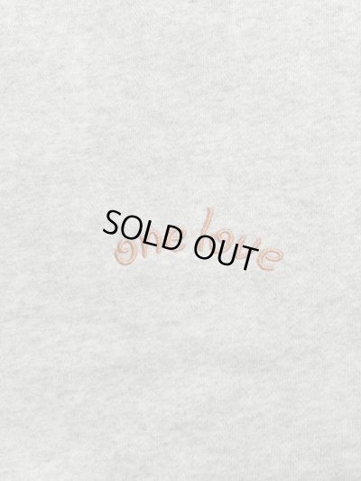 画像4: GYMMASTER/ONE LOVE EMBROIDERY SWEAT  ASH GRAY