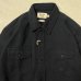 画像3: ALCARZA/HEAVY NELL CHECK WORK SHIRT  OMBRE BLACK (3)