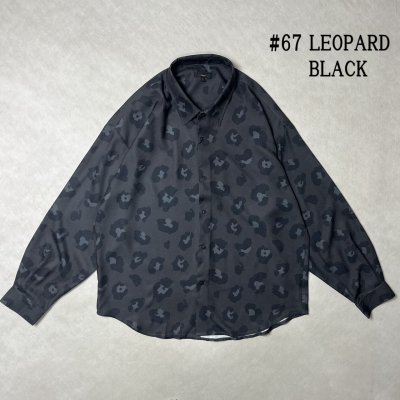 画像1: CIAO/TOROMI SHIRT LEOPARD  BLACK