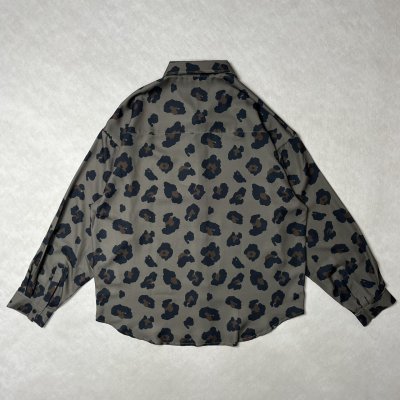 画像2: CIAO/TOROMI SHIRT LEOPARD  BROWN