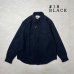 画像1: ALCARZA/HEAVY NELL CHECK WORK SHIRT  OMBRE BLACK (1)