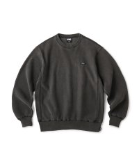 FTC/PIGMENT DYED SMALL BOX LOGO CREWNECK  BLACK