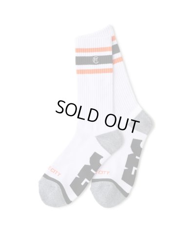 画像1: FTC/FTC TEAM SOCKS  WHITE