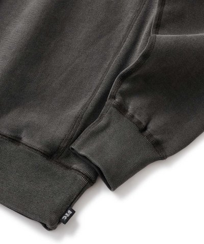 画像3: FTC/PIGMENT DYED SMALL BOX LOGO CREWNECK  BLACK