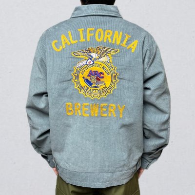 画像1: ALCARZA/FARMERS JKT  SMOKY BLUE