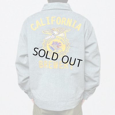 画像1: (再入荷) ALCARZA/FARMERS JKT  SMOKY BLUE