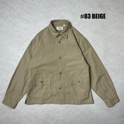 画像1: ALCARZA/FATIGUE COVER JKT  BEIGE