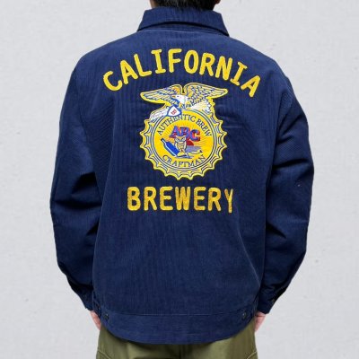 画像1: ALCARZA/FARMERS JKT  NAVY