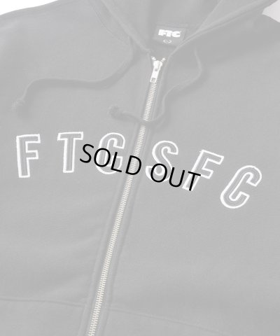 画像2: FTC/ARC LOGO ZIP UP HOODY  BLACK