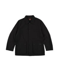 NANGA/BACK SATIN COVERALL  BLACK
