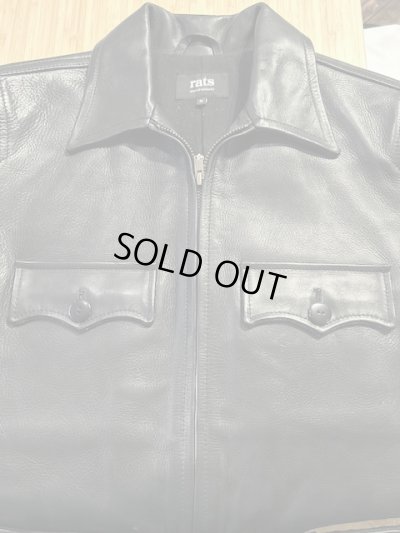 画像14: RATS/40's LEATHER COAT  BLACK