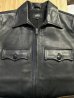 画像14: RATS/40's LEATHER COAT  BLACK (14)