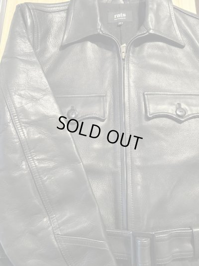 画像11: RATS/40's LEATHER COAT  BLACK