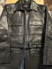 画像9: RATS/40's LEATHER COAT  BLACK (9)