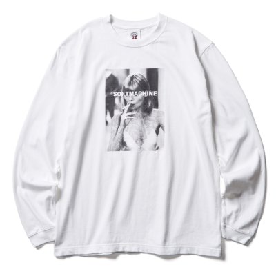 画像1: SOFTMACHINE/ELVIRA LS T  WHITE