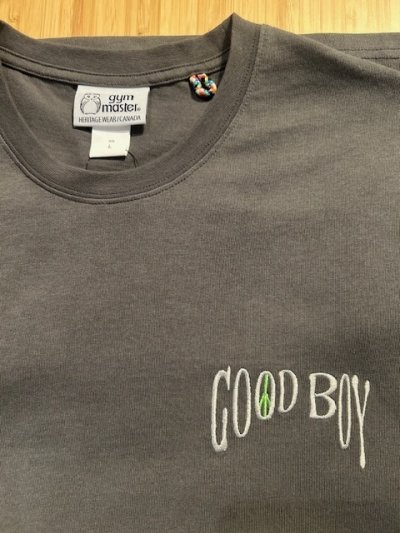 画像4: GYMMASTER/GOOD BOY EMBROIDERY LS T  CHARCOAL