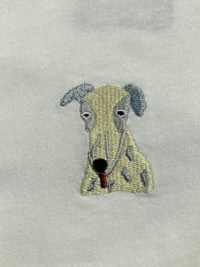 画像4: GYMMASTER/DOG EMBROIDERY BIG LS T  WHITE