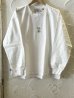 画像1: GYMMASTER/DOG EMBROIDERY BIG LS T  WHITE (1)