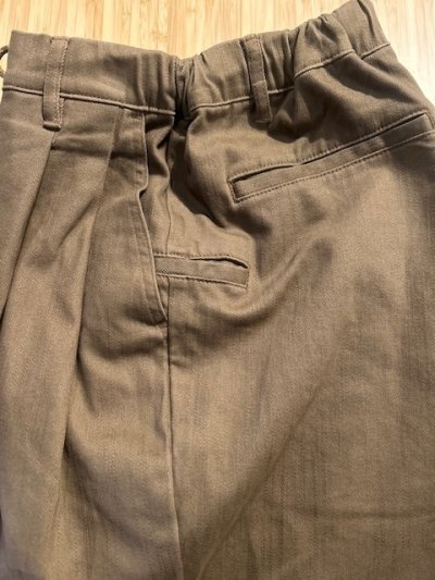 画像4: GYMMASTER/KATSURAGI TWO TUCK PANT  BROWN