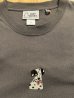 画像3: GYMMASTER/DOG EMBROIDERY BIG LS T  CHARCAL (3)