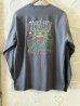 画像1: GYMMASTER/GOOD BOY EMBROIDERY LS T  CHARCOAL (1)
