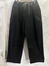 GYMMASTER/KATSURAGI TWO TUCK PANT  BLACK