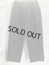 GYMMASTER/KATSURAGI TWO TUCK PANT  BLACK