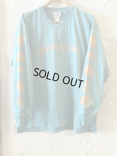 画像1: GYMMASTER/FRIENDS BIG LS T  MINT GREEN