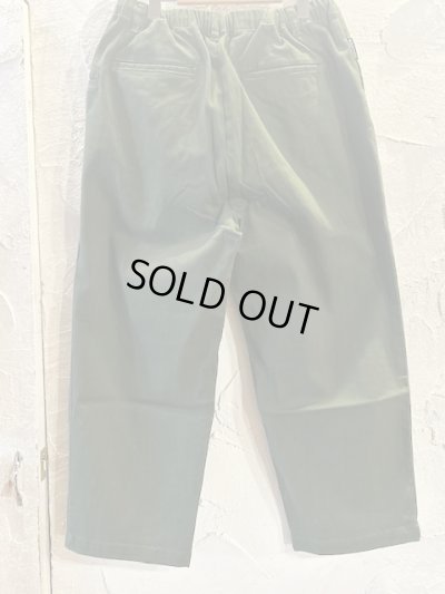 画像2: GYMMASTER/KATSURAGI TWO TUCK PANT  OLIVE