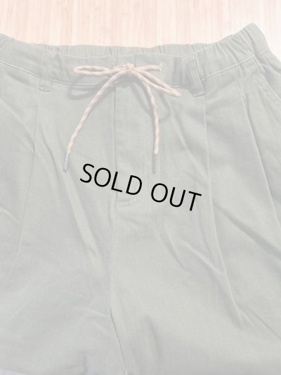 画像3: GYMMASTER/KATSURAGI TWO TUCK PANT  OLIVE