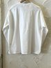 画像2: GYMMASTER/DOG EMBROIDERY BIG LS T  WHITE (2)